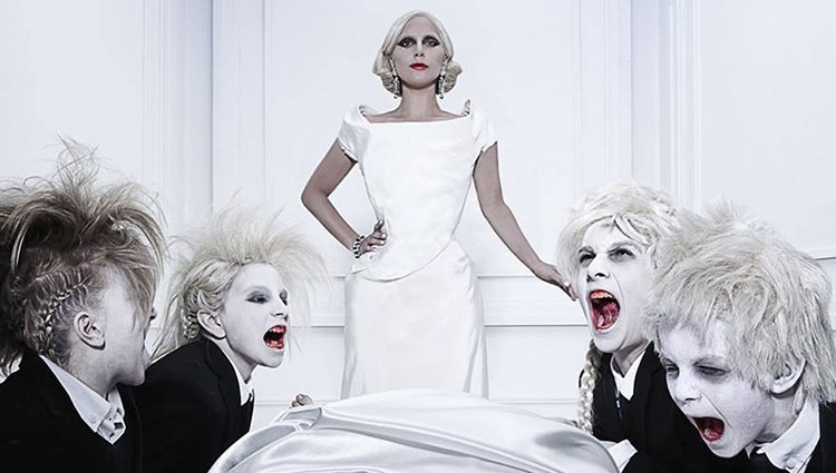 Lady Gaga en una imagen promocional de la quinta temporada de 'American Horror Story' | Foto: FX