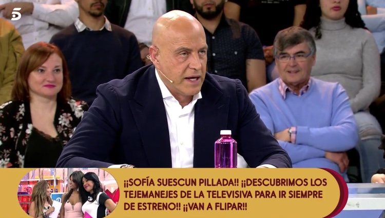 Kiko Matamoros en 'Sálvame' hablando de Adara|Foto: telecinco.es