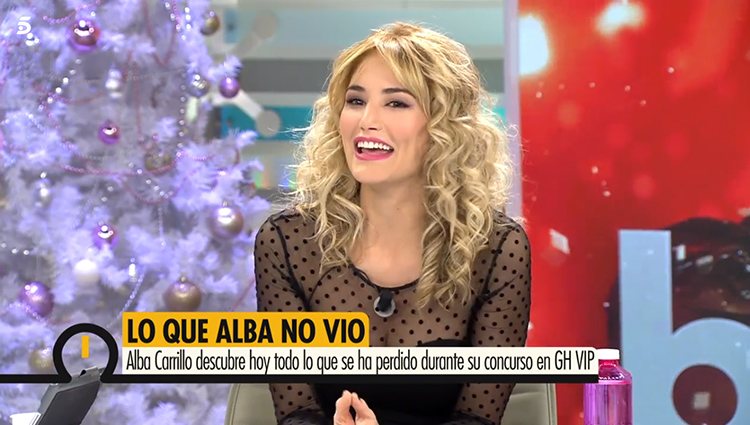 Alba Carrillo en 'Ya es mediodía' | Foto: Telecinco.es