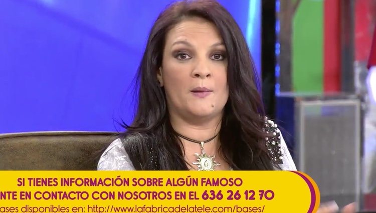 Gema Serrano hablando de Bigote Arrocet | Foto: telecinco.es