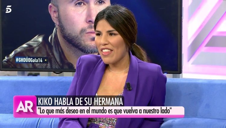 Chabelita hablando de su hemano Kiko Rivera / Telecinco.es