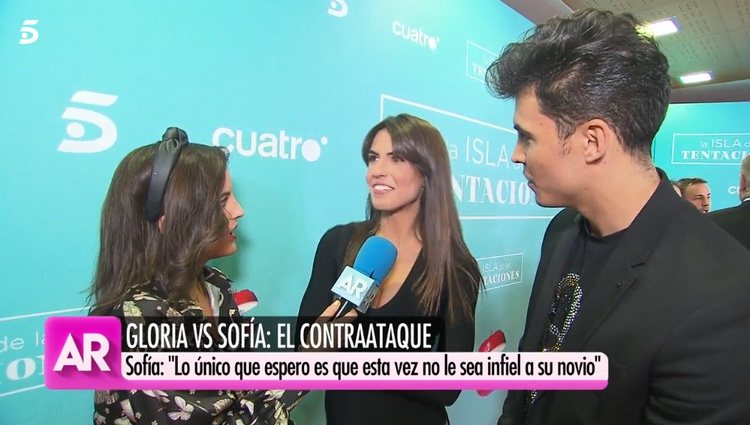 Sofía Suescun y Kiko Jiménez hablando de Gloria Camila / Telecinco.es