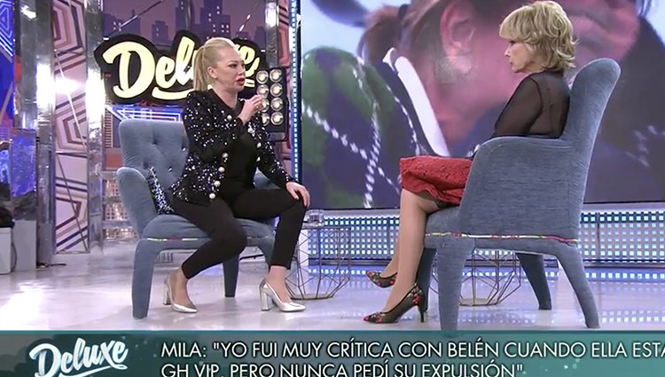 Mila Ximénez y Belén Esteban en 'Sábado Deluxe'| Foto: Telecinco.es