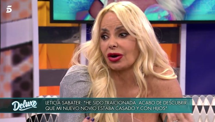 Leticia Sabater en 'Sábado Deluxe'|Foto: telecinco.es