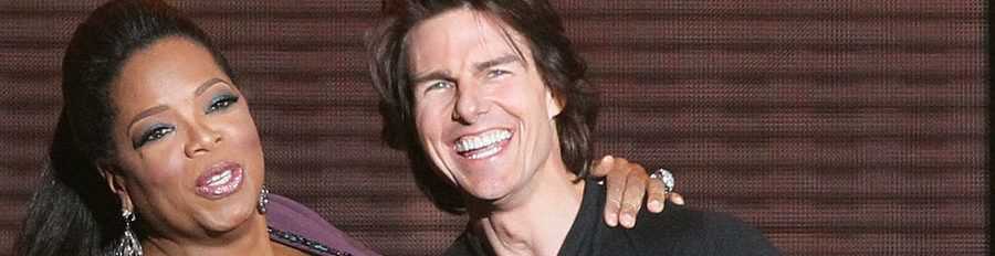 Tom Cruise, Halle Berry y Madonna arropan a Oprah Winfrey en su último programa