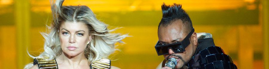Ana Fernández y Yon González entre los famosos en el concierto de 'Black Eyed Peas' en Madrid