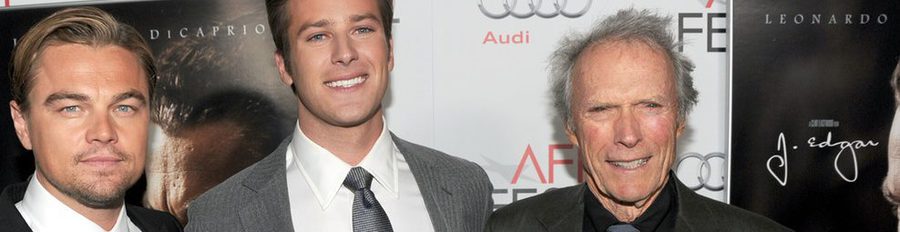 Leonardo DiCaprio, Armie Hammer y Clint Eastwood estrenan 'J. Edgar' en Los Angeles