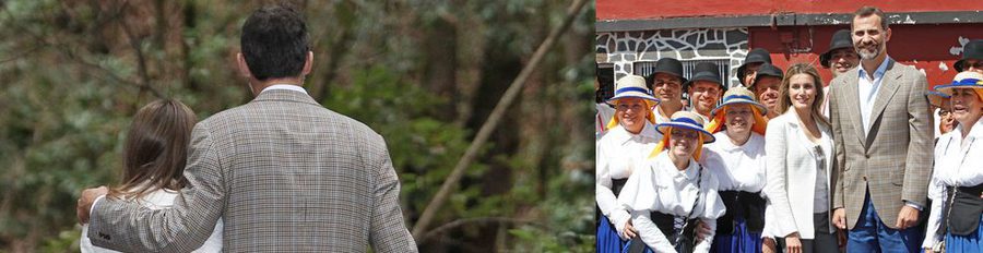 Los Príncipes Felipe y Letizia, dos enamorados en La Gomera que apoyan a los afectados por el incendio