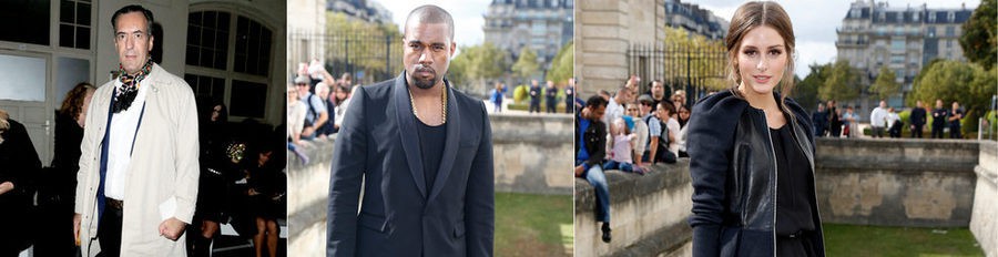 Jaime de Marichalar y Kanye West siguen la primavera/verano 2013 de la Semana de la Moda de París