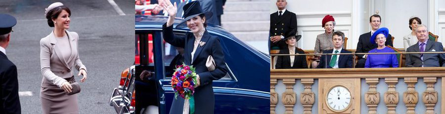 Las Princesas Mary y Marie de Dinamarca deslumbran junto a la Familia Real en la apertura del Parlamento