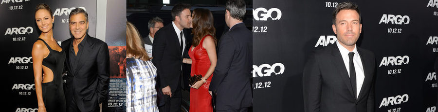 Jennifer Garner y Ben Affleck y George Clooney y Stacy Keibler, noche de amor en el estreno de 'Argo'