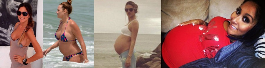 Alessandra Ambrosio, Jessica Bueno y Romina Belluscio: ellas también presumieron de embarazo en Twitter