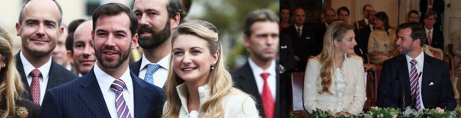 La boda del Príncipe Guillermo de Luxemburgo y Stéphanie de Lannoy reúne a la realeza