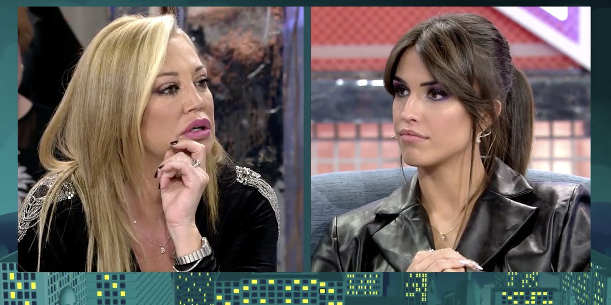 El cara a cara entre Belén Esteban y Sofía Suescun: "Estás más vista que un tebeo"