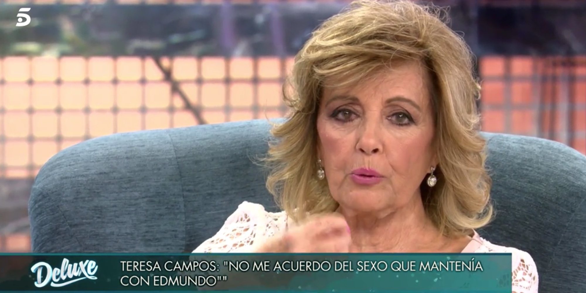 María Teresa Campos en 'Sábado Deluxe': "No recuerdo cómo era el sexo con Bigote"