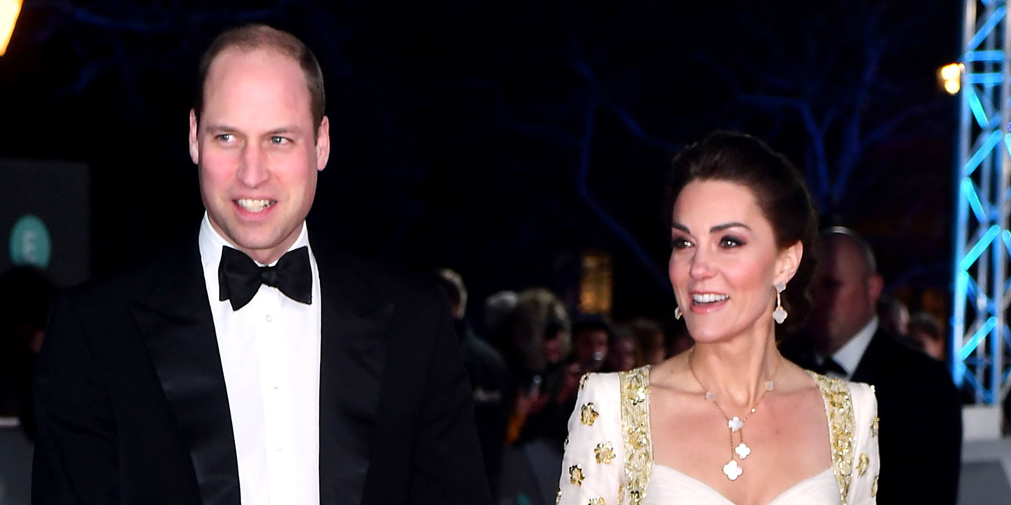 El Príncipe Guillermo y Kate Middleton, deslumbrantes y 'sostenibles' en la gala de los Premios BAFTA 2020