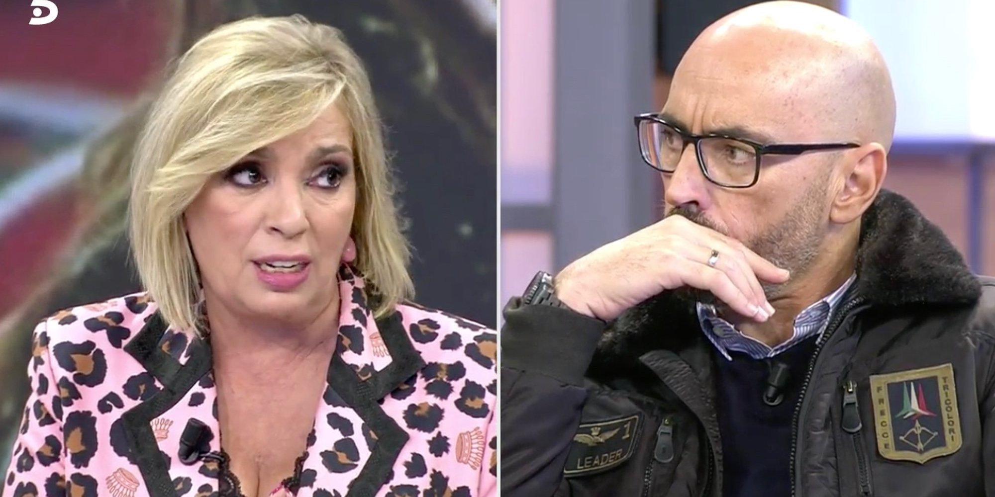 Carmen Borrego y Diego Arrabal protagonizan un tenso enfrentamiento por María Teresa Campos