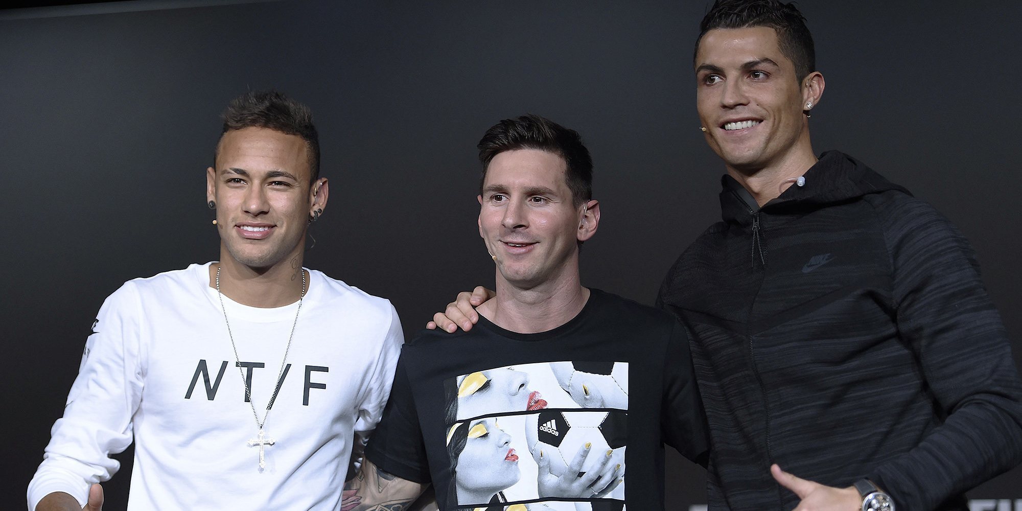 Leo Messi, Cristiano Ronaldo y Neymar, los futbolistas mejor pagados del mundo