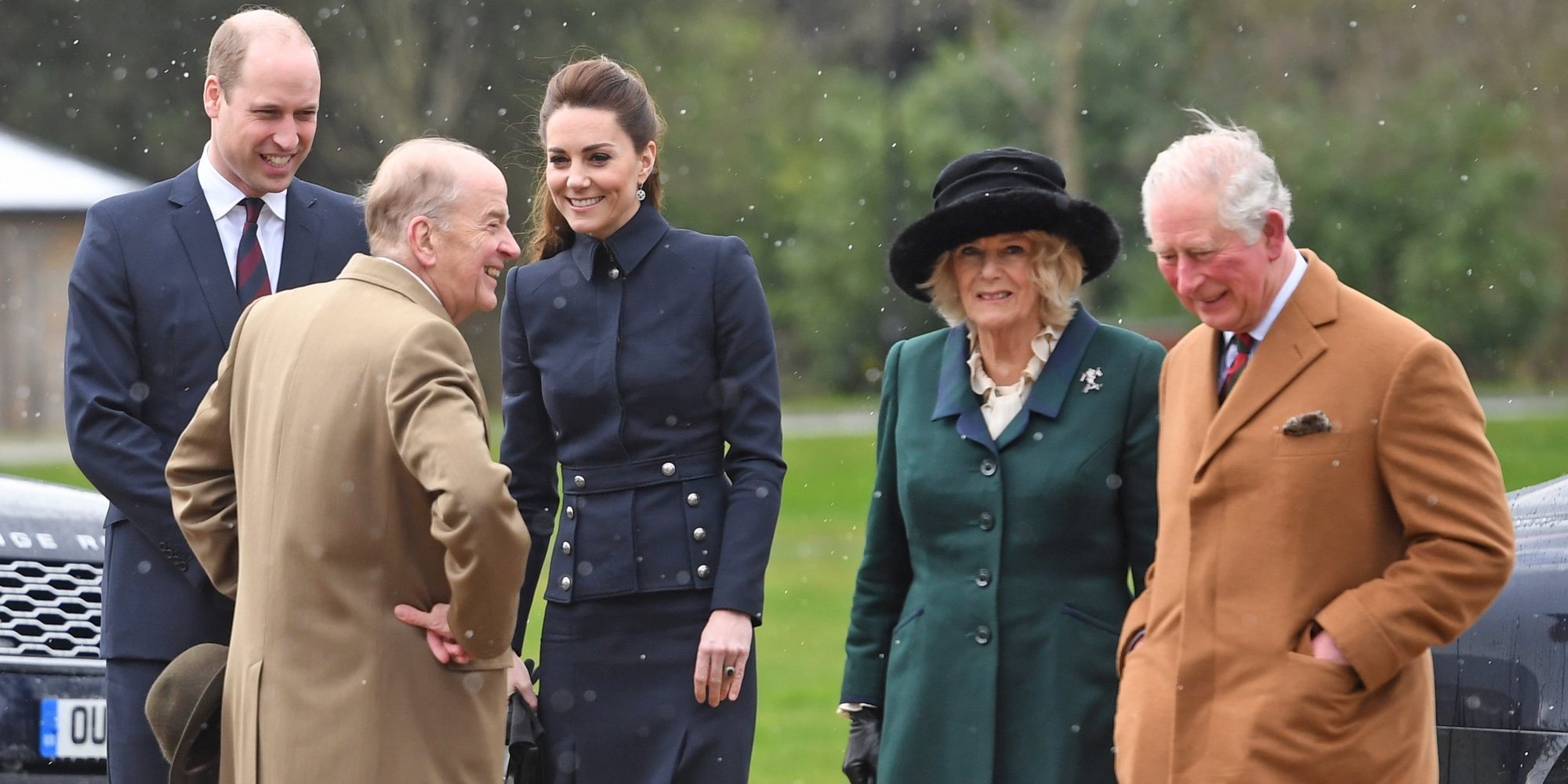 El Príncipe Carlos, Camilla Parker, el Príncipe Guillermo y Kate Middleton unen sus fuerzas tras el Sussexit