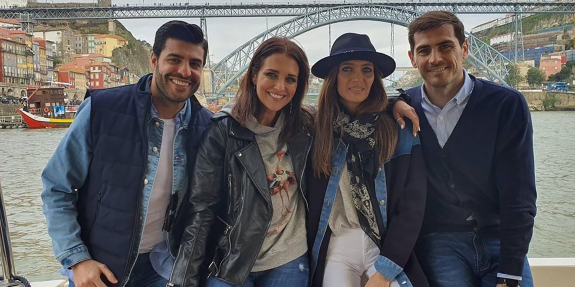 Sara Carbonero e Iker Casillas, los mejores anfitriones para Paula Echevarría y Miguel Torres en Oporto
