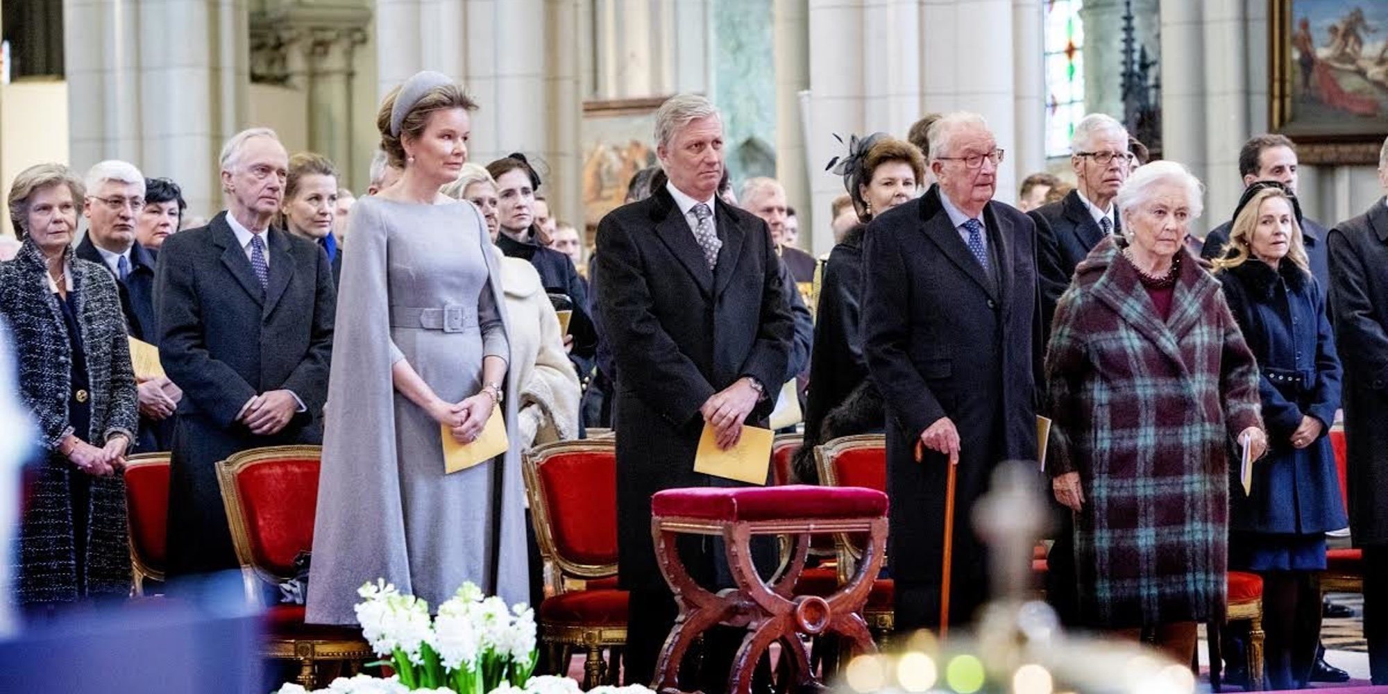 Alberto de Bélgica reaparece con los Reyes Felipe y Matilde y la Reina Paola tras confirmarse que Delphine Boël es su hija