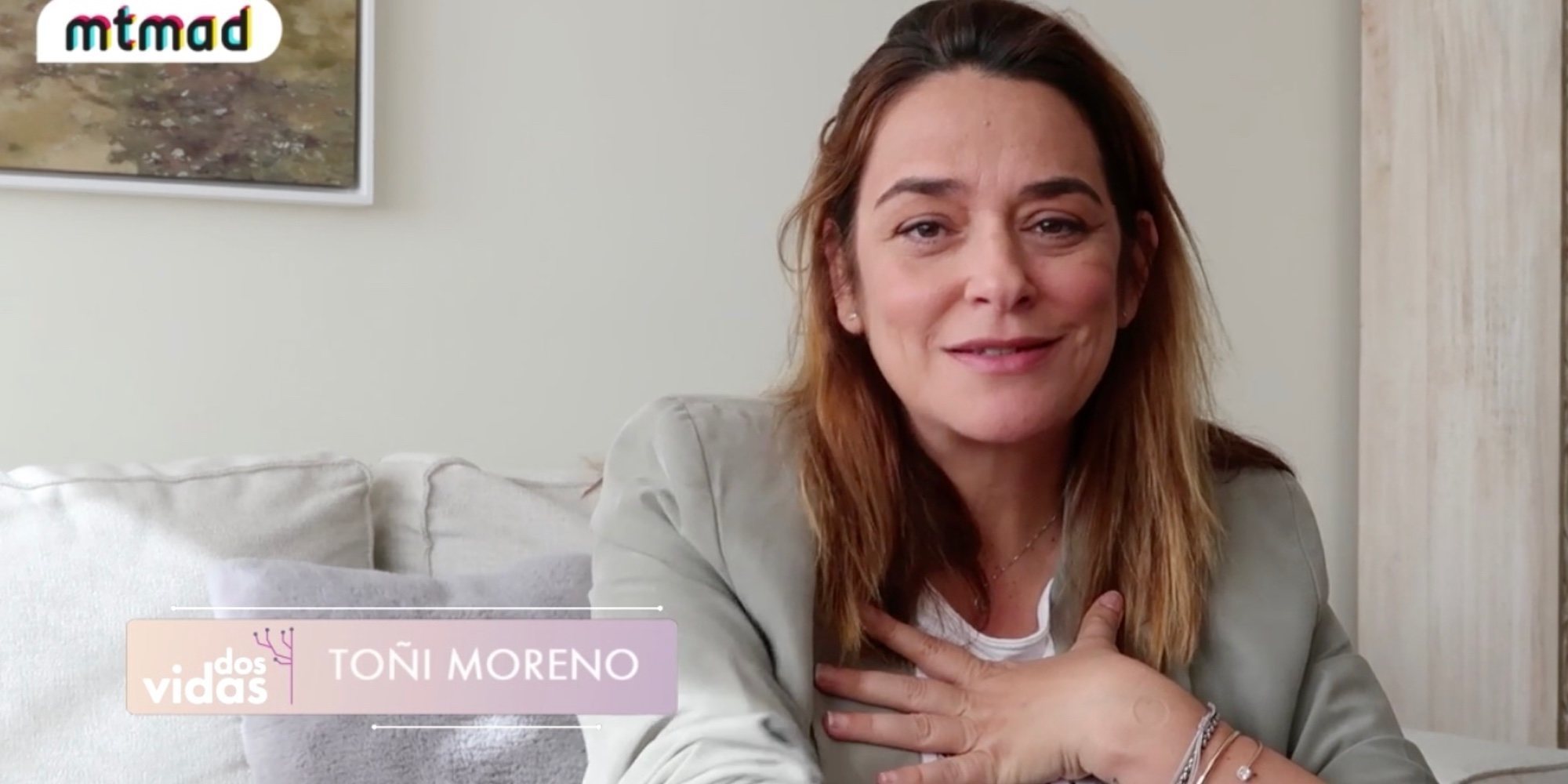 Toñi Moreno estrena canal en MTMAD: "Tras el parto tuve una crisis de ansiedad. Solo tenía ganas de llorar"