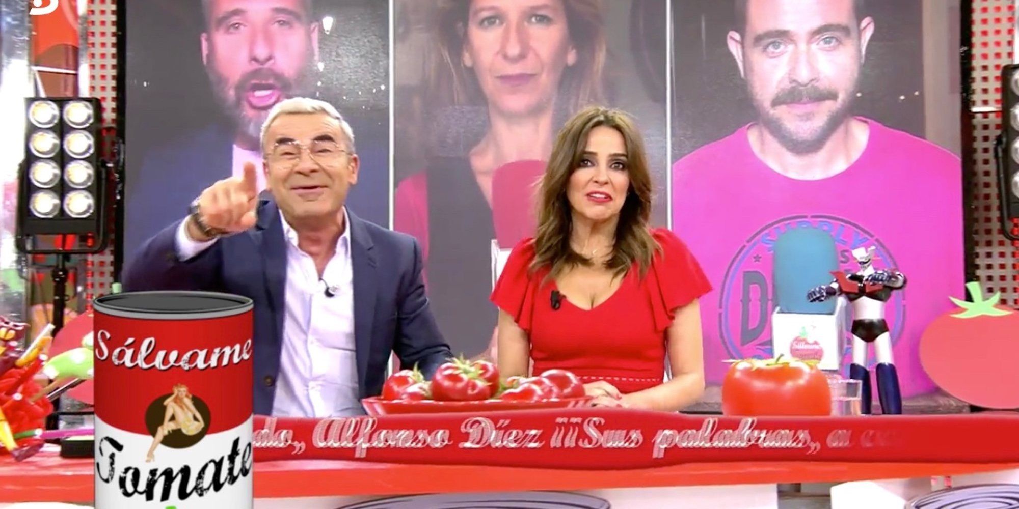 'Aquí hay tomate' regresa con Jorge Javier Vázquez y Carmen Alcayde convertido en 'Sálvame tomate'