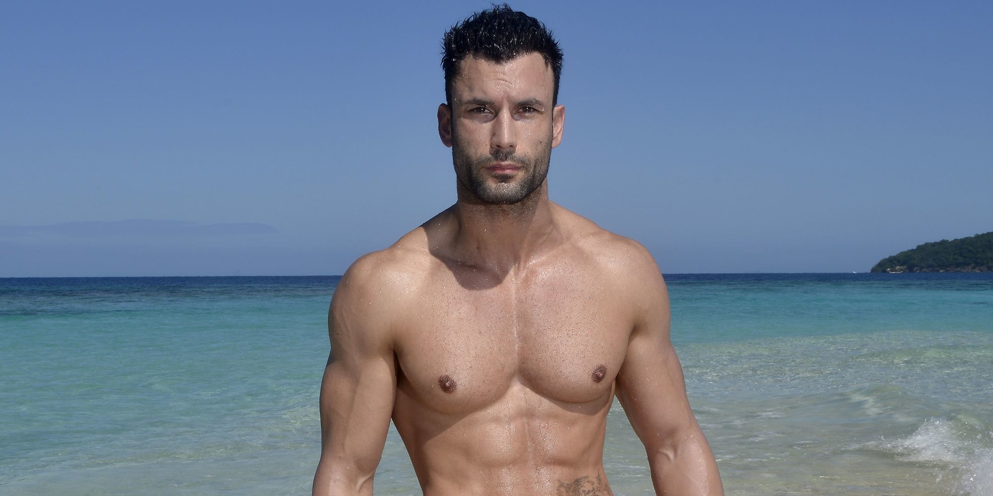 Jorge Pérez protagoniza el primer desnudo de 'Supervivientes 2020'