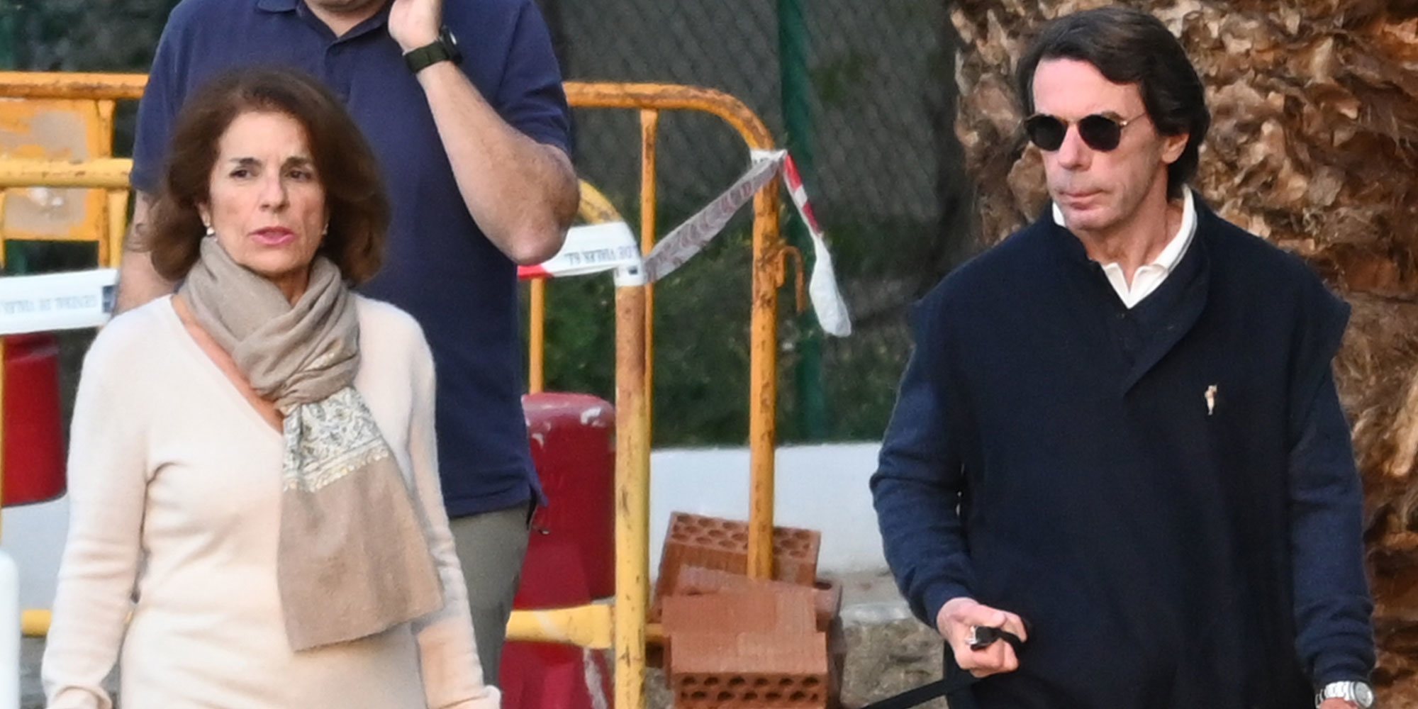 José María Aznar y Ana Botella huyen de Madrid por el coronavirus y se pasean por Marbella