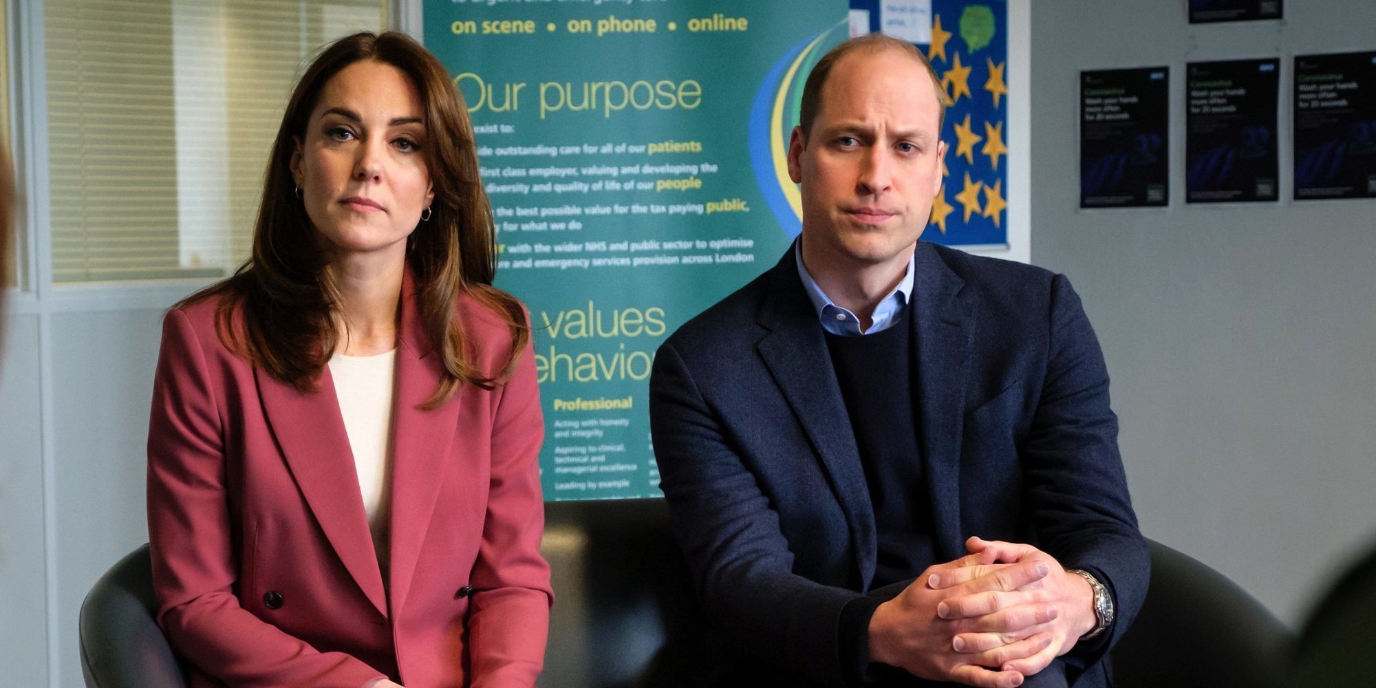 El Príncipe Guillermo y Kate Middleton asumen las funciones de la Reina Isabel ante su aislamiento