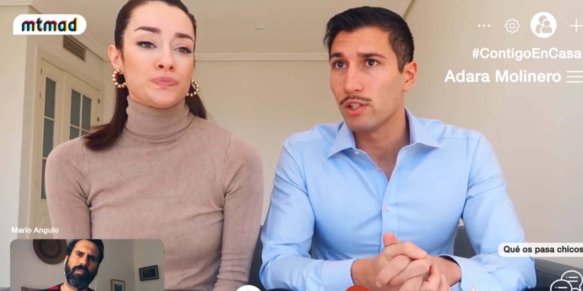 El último vídeo de Adara y Gianmarco antes de que se fuera a Italia: reproches y una situación extraña