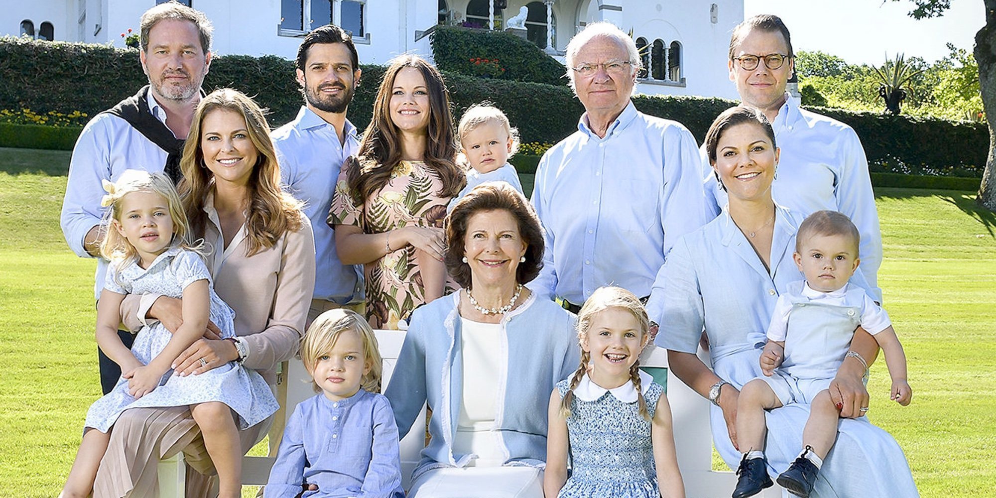El entrañable encuentro virtual de la Familia Real Sueca al completo por Pascua