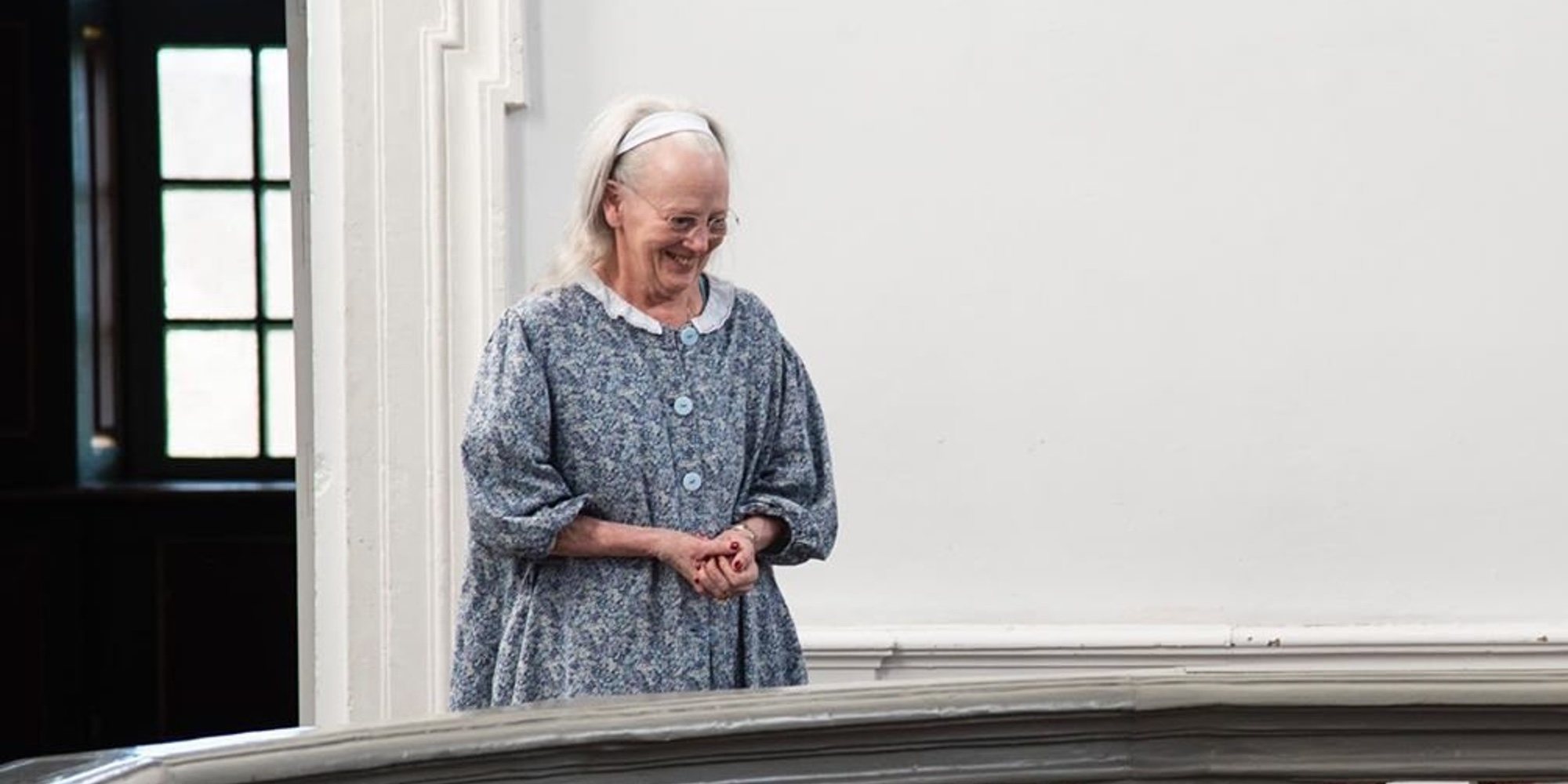 La Reina Margarita de Dinamarca muestra su aspecto más natural al recibir las felicitaciones por su 80 cumpleaños
