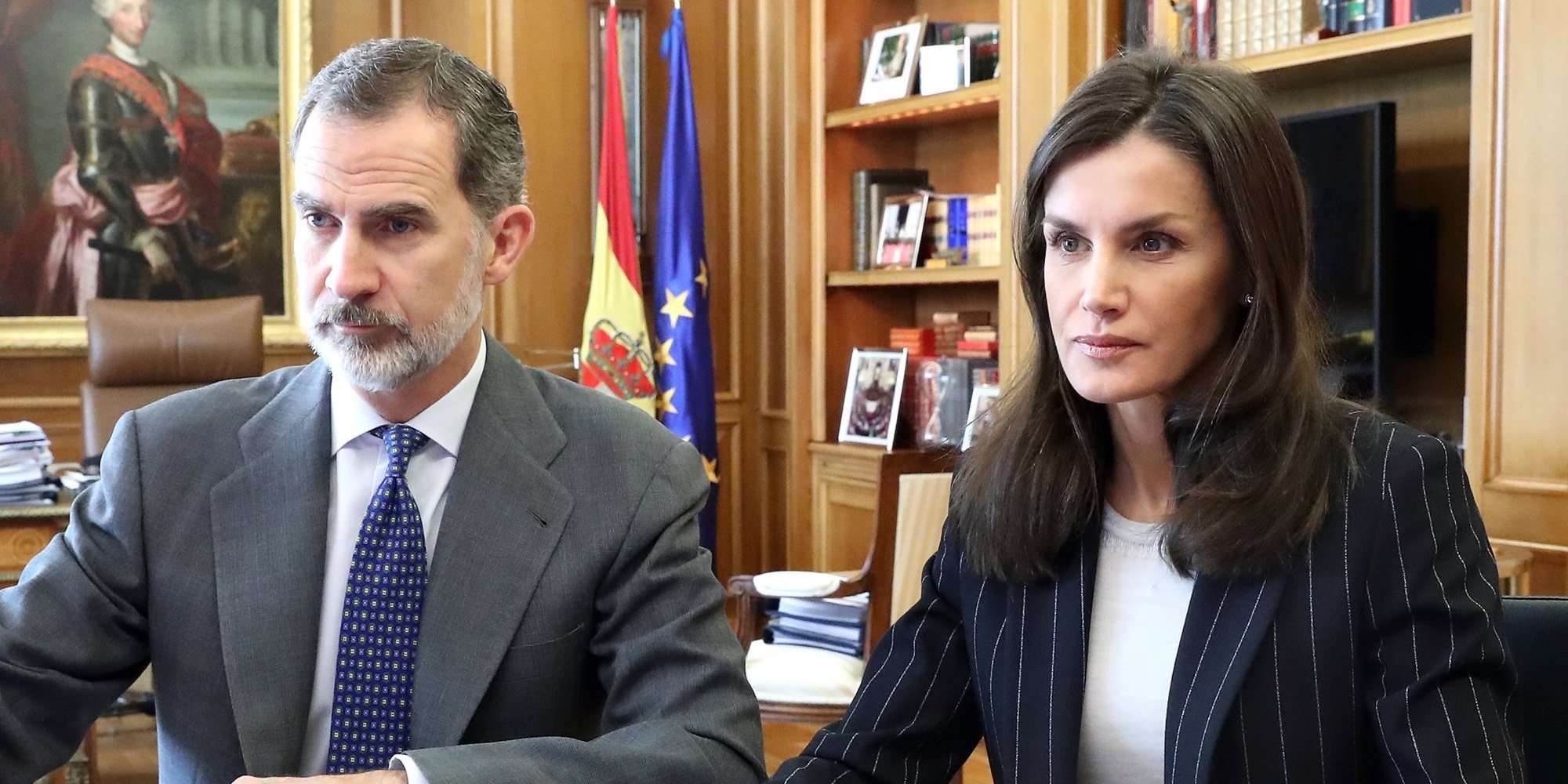Los Reyes Felipe y Letizia prosiguen con sus llamadas a los hospitales que están luchando contra el coronavirus