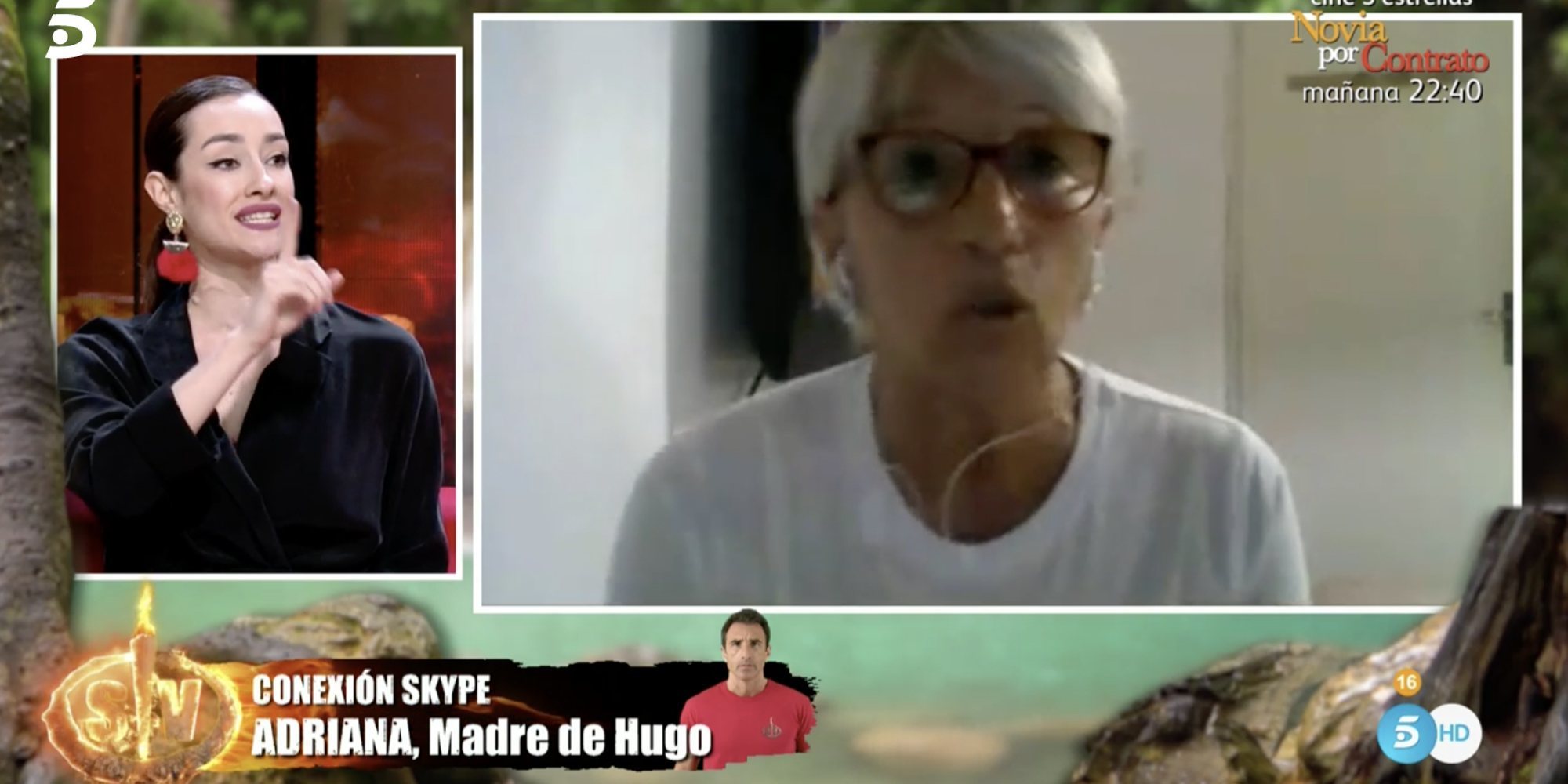 'Supervivientes 2020': Fuerte enfrentamiento entre Adara y la madre de Hugo Sierra