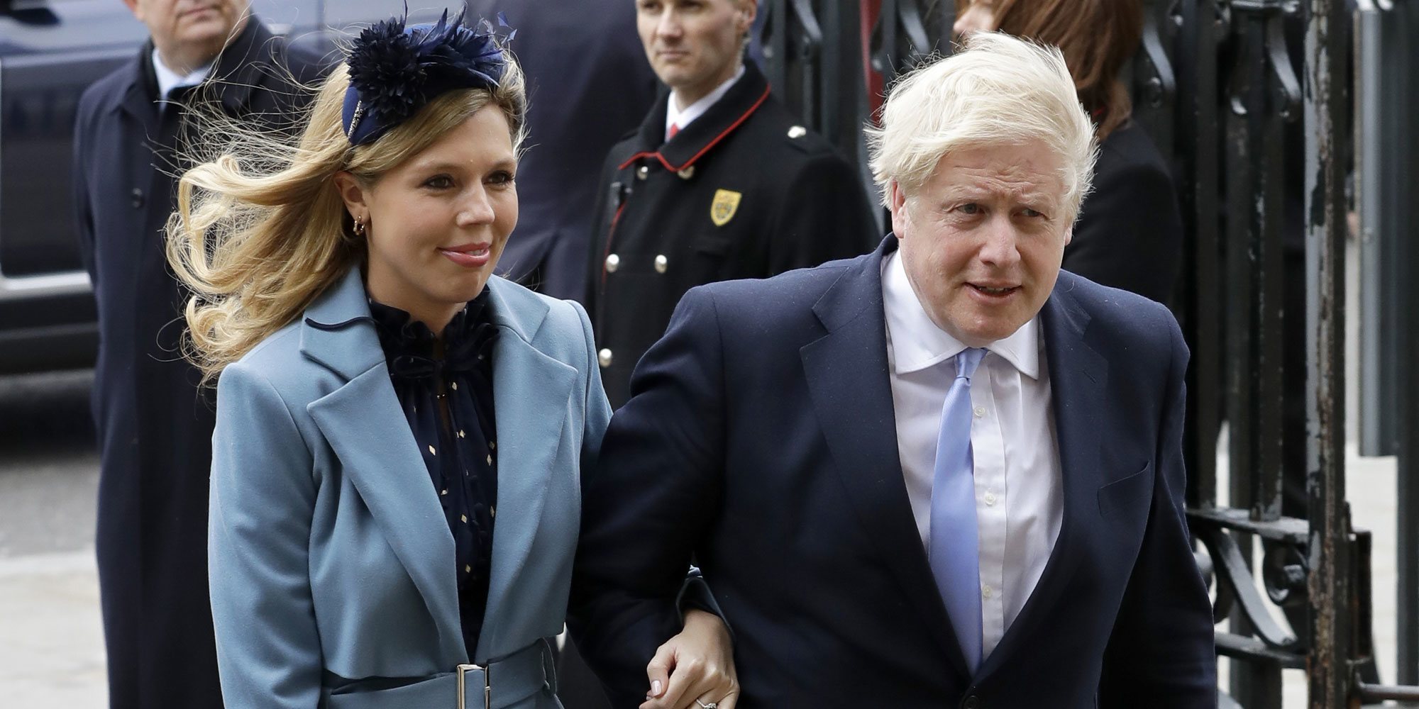 Boris Johnson y Carrie Symonds, padres de su primer hijo en común