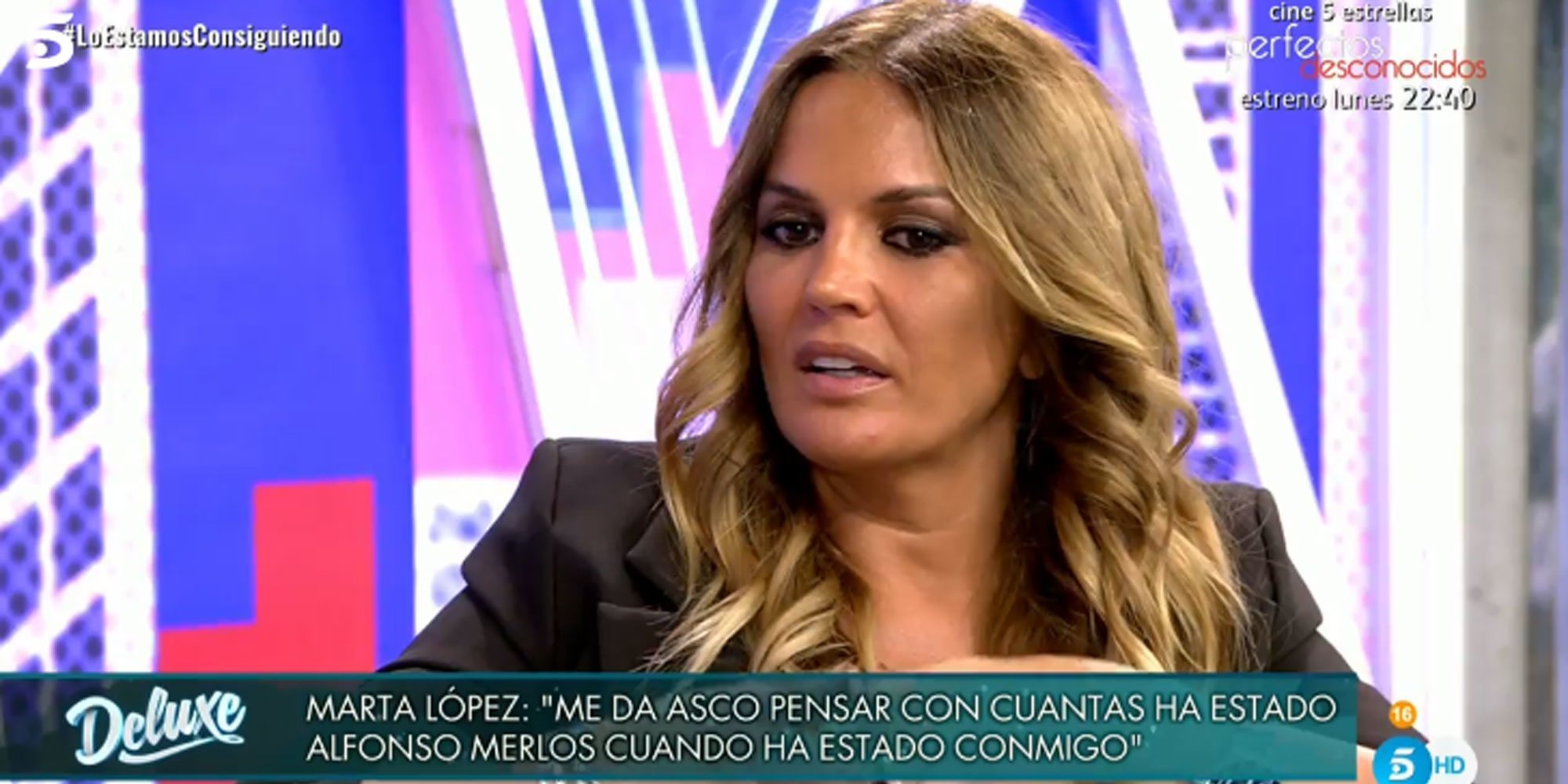 Marta López en 'Sábado Deluxe': "Alfonso Merlos dijo que renunciaba a tener hijos por estar conmigo"
