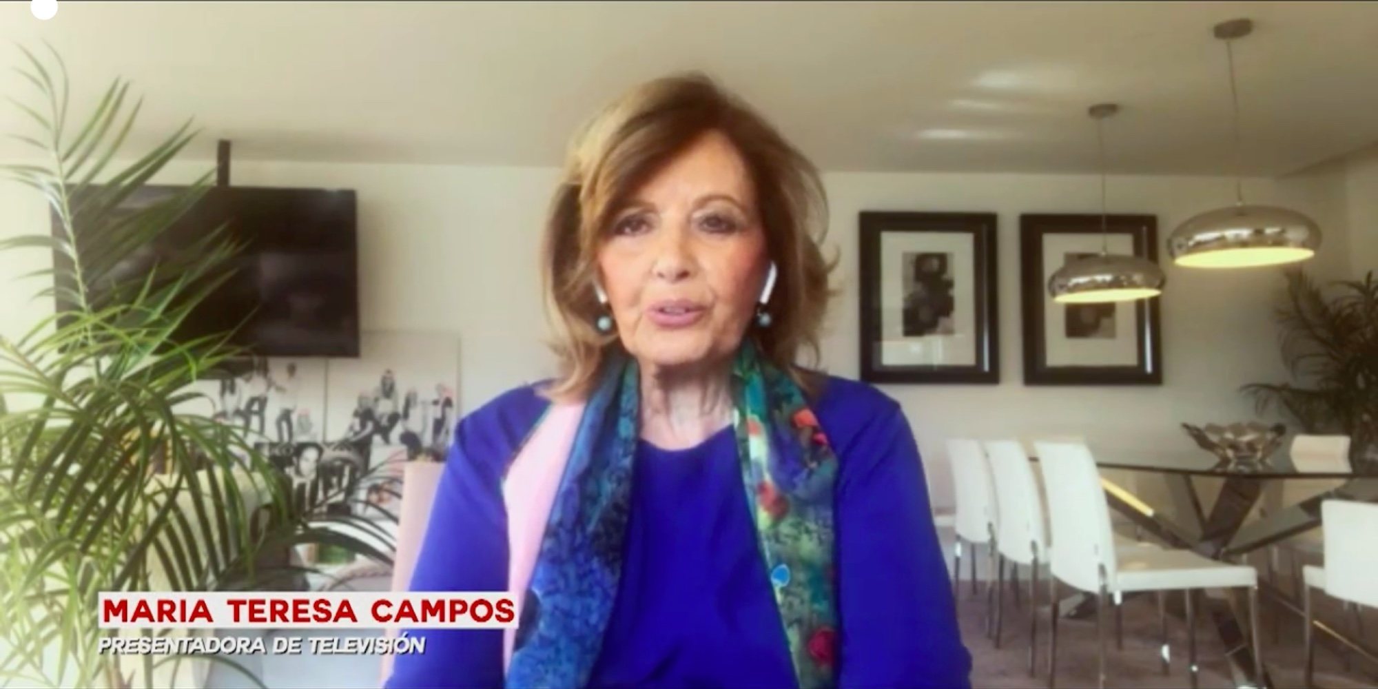 El exceso de protección de Terelu con su madre María Teresa Campos: "Me obliga a jugar a las cartas con mascarilla"