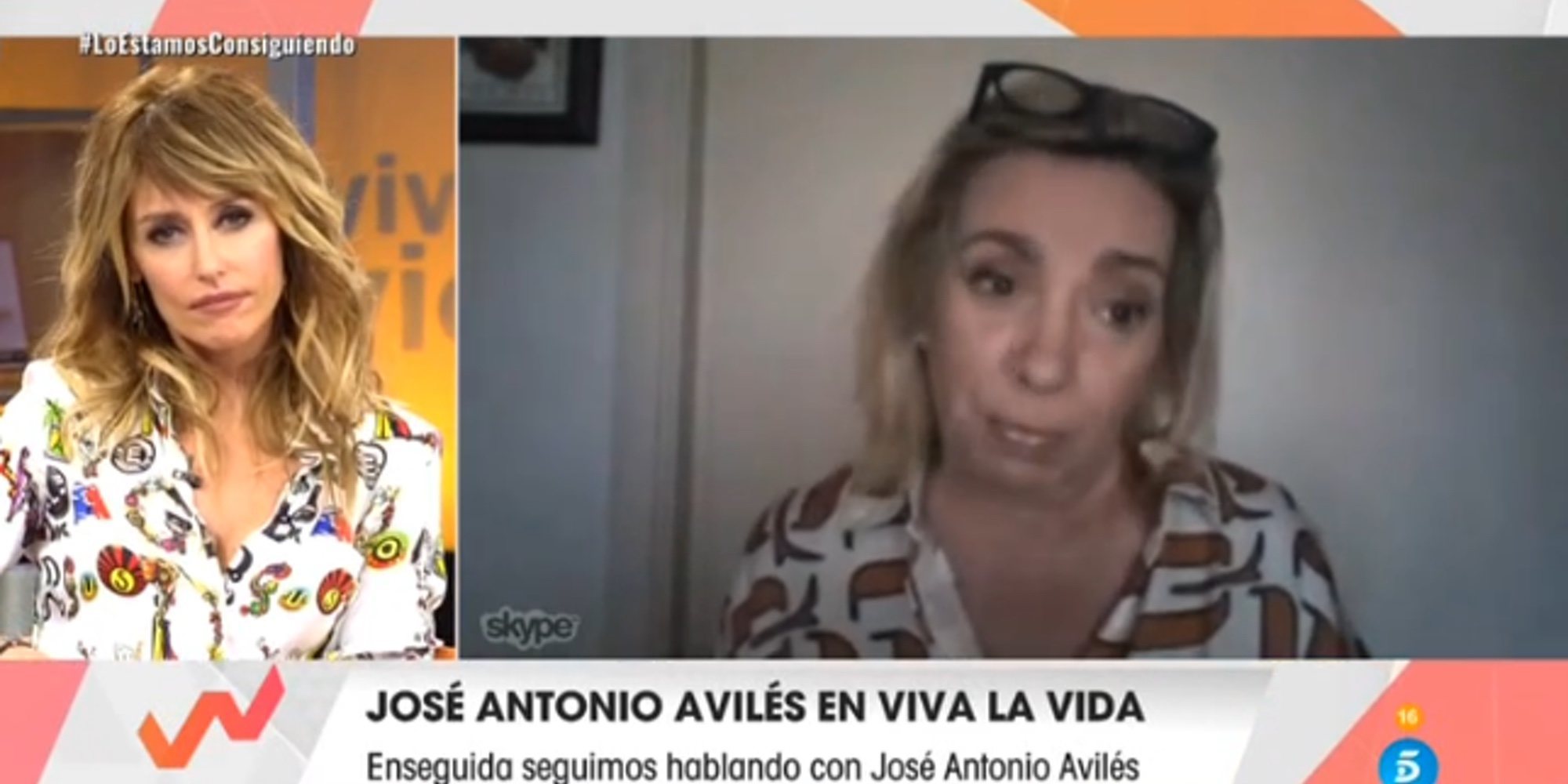 Carmen Borrego: "José Antonio Avilés me contó que tenía ansiedad y le dije que pidiera ayuda"