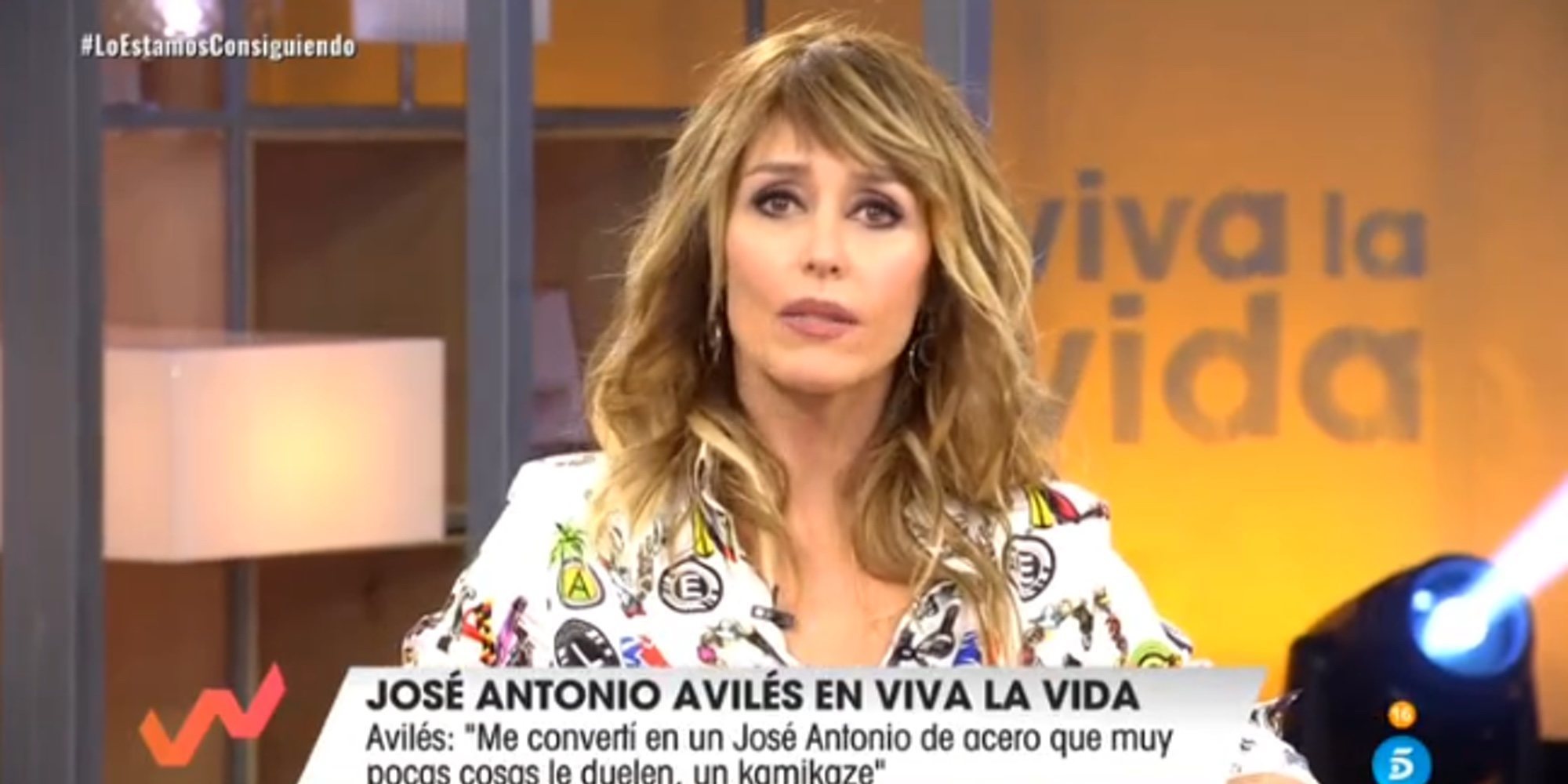 Emma García, muy firme con José Antonio Avilés: "Es injustificable todo lo que has hecho"