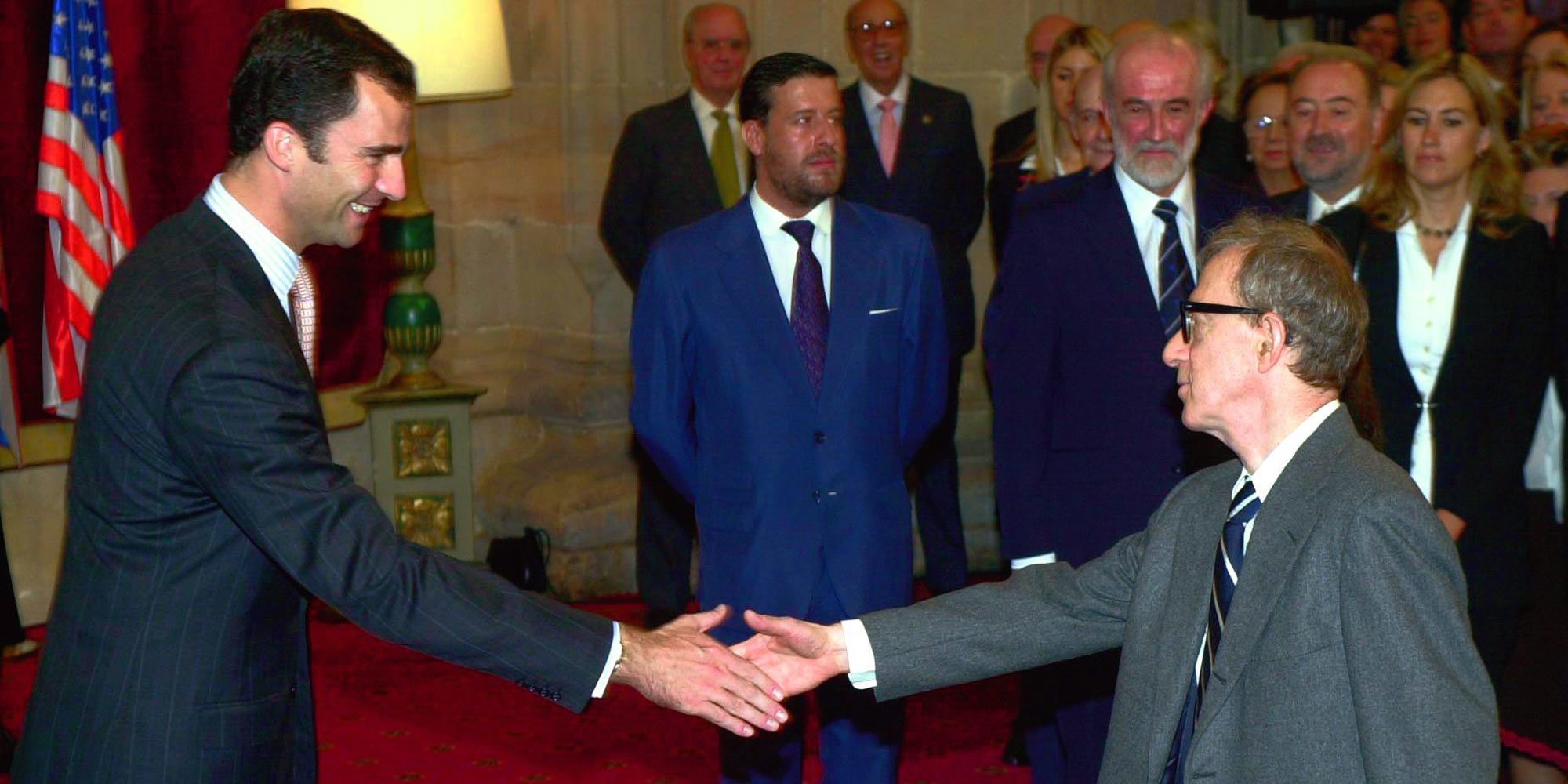 Woody Allen desvela su relación con el Rey Felipe tras conocerse en los Premios Príncipe de Asturias 2002