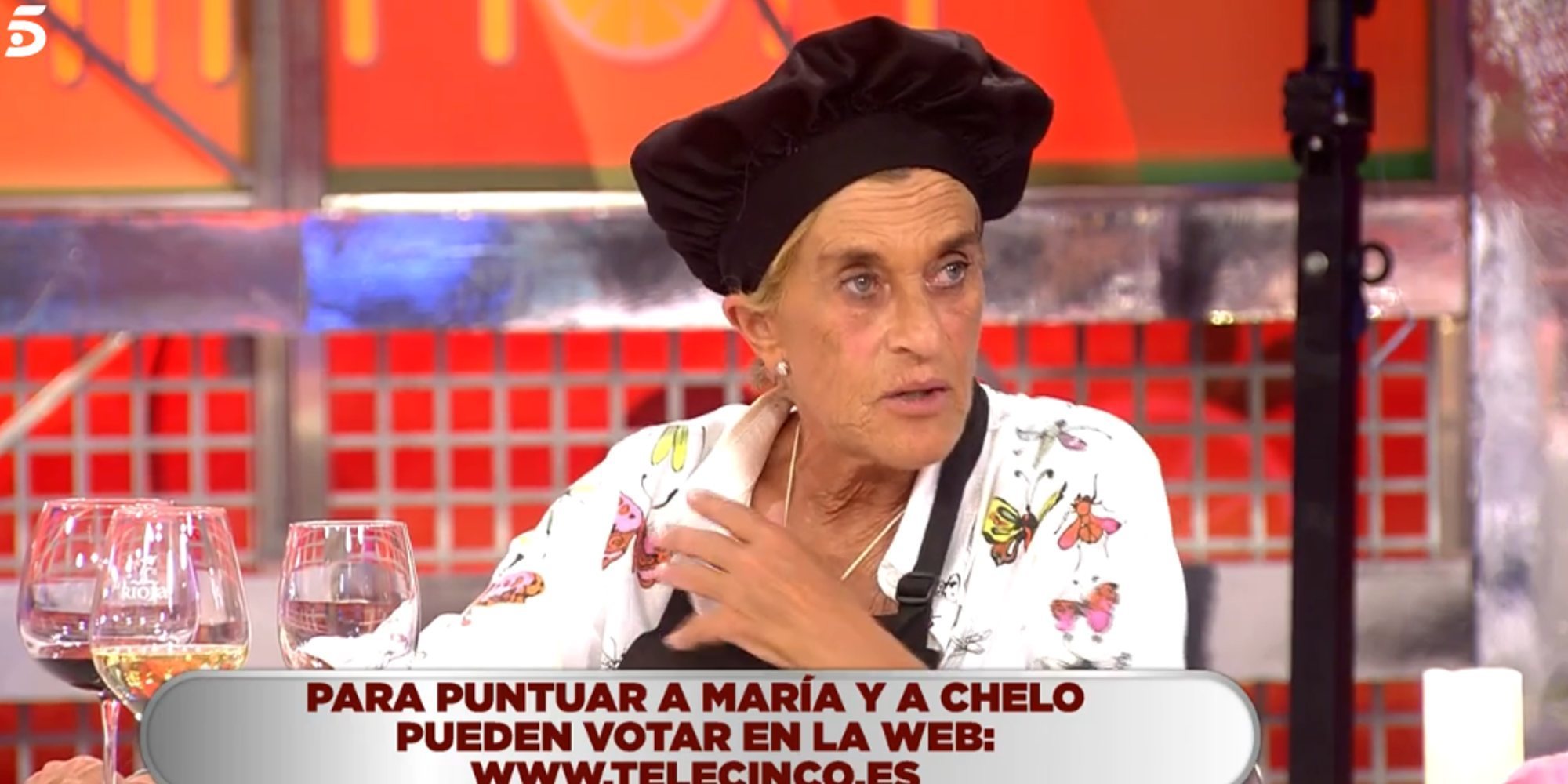La no-llamada de la mujer de Chelo García Cortés en 'La última cena' enfrenta a los colaboradores