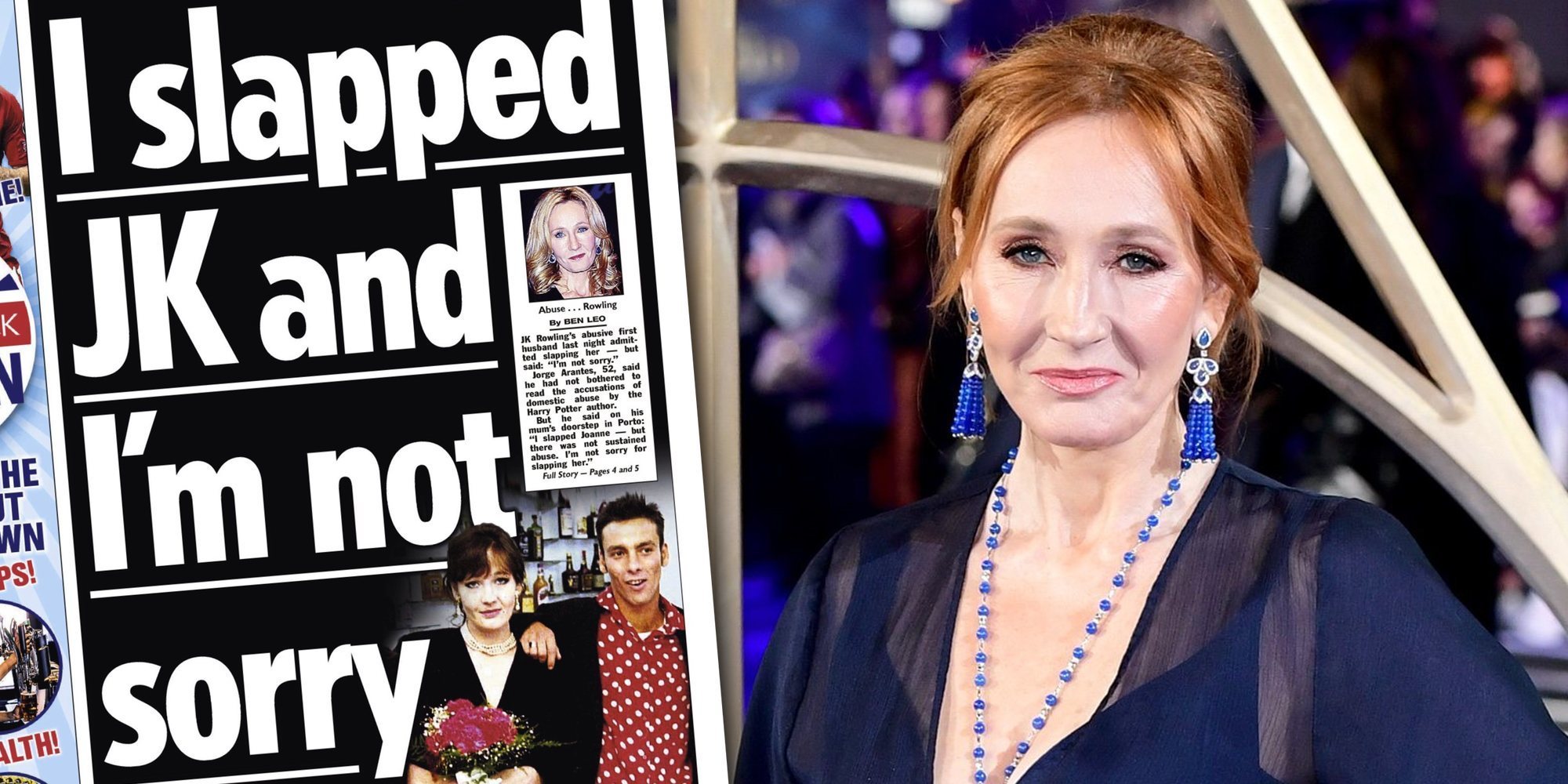 El exmarido de J.K. Rowling sobre las acusaciones de su exmujer: "La abofeteé y no me arrepiento"