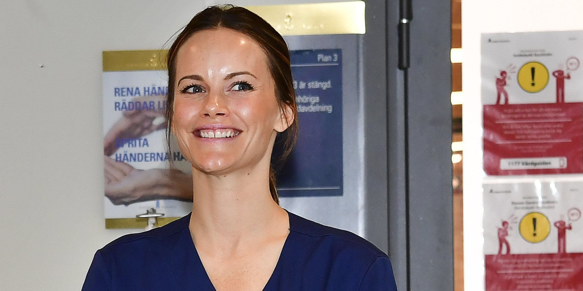 La Princesa Sofía de Suecia habla de su experiencia en un hospital luchando contra el coronavirus