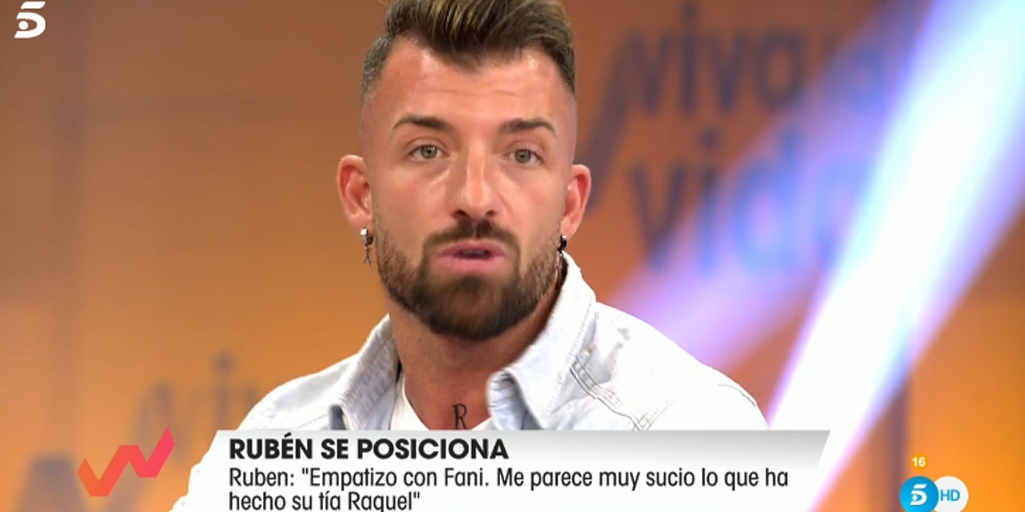 El apoyo de Rubén a Fani tras los ataques de su tía Raquel: "Me parece muy sucio lo que ha hecho"