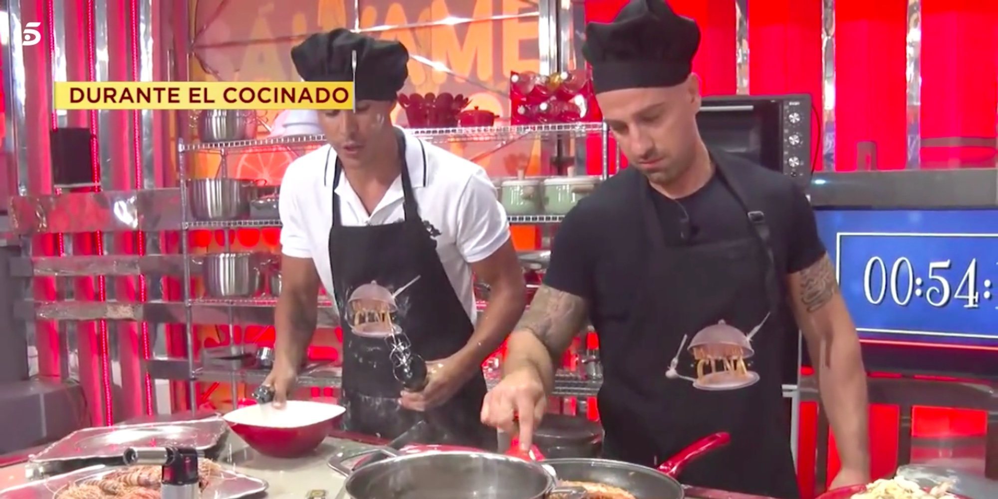 El amago de abandono de Rafa Mora durante su cocinado con Kiko Jiménez en 'La última cena'