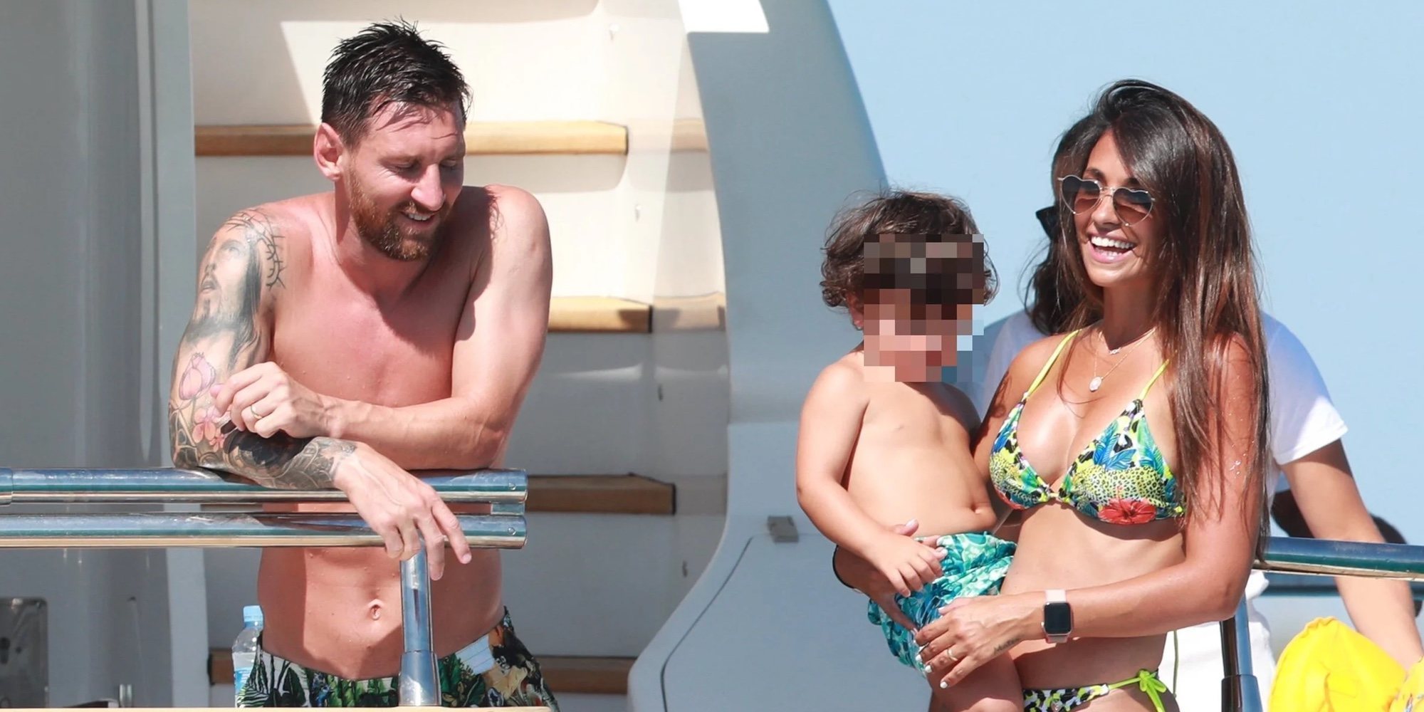 Leo Messi y Antonella Roccuzzo, vacaciones familiares en Ibiza con Luis Suárez y Sofia Balbi