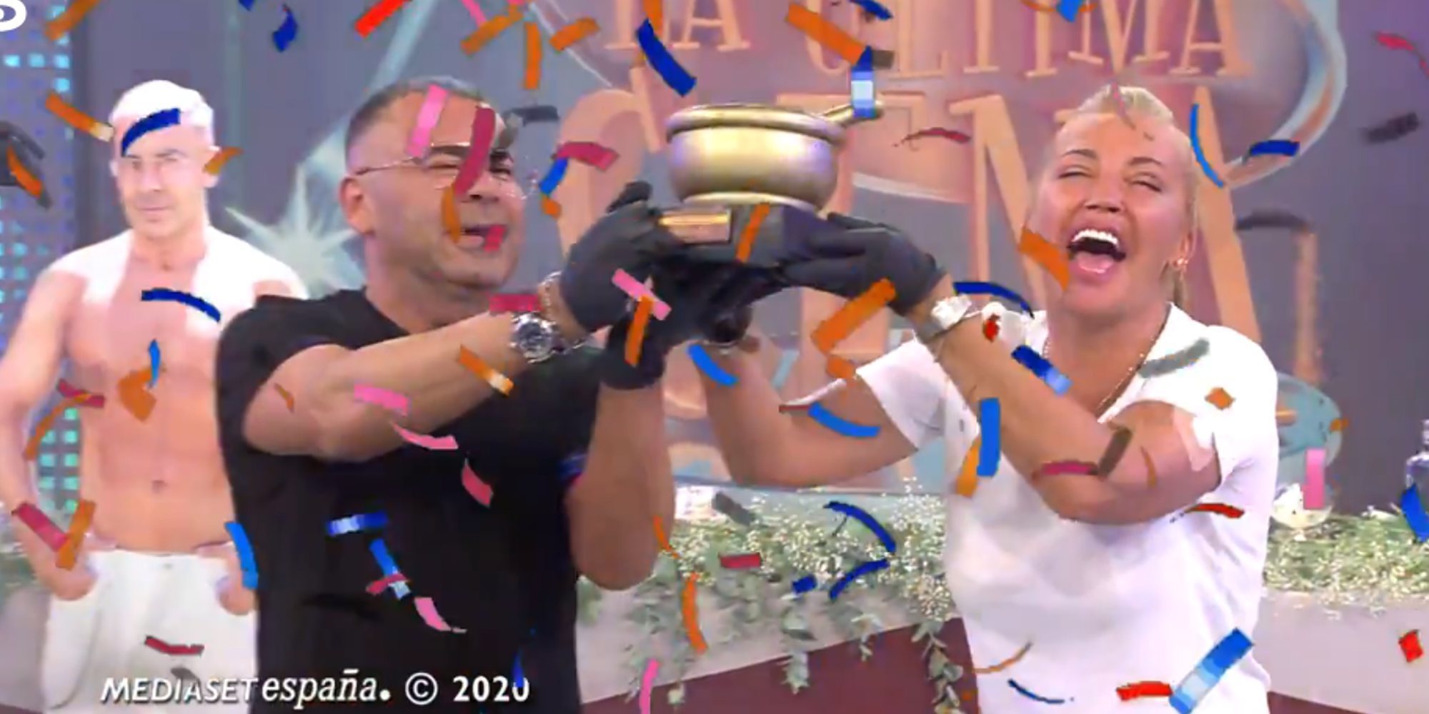 Belén Esteban y Jorge Javier Vázquez ganan 'La última cena' frente a Terelu Campos y Víctor Sandoval