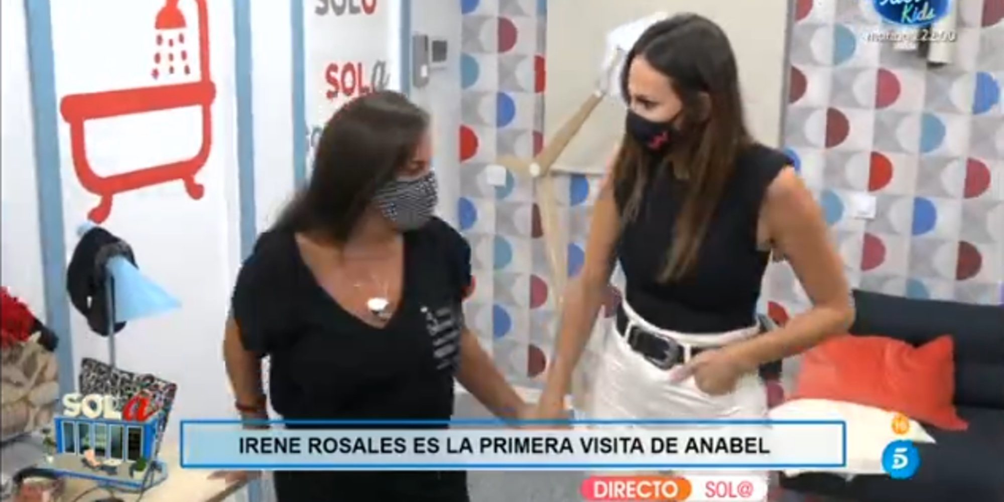 Irene Rosales visita a Anabel Pantoja en 'Sola' para levantarle el ánimo: "Esto es un trabajo, aguanta"