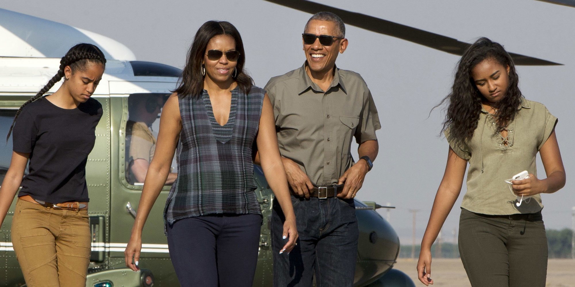 Michelle Obama reconoce que sus hijas están hartas de vivir con ella